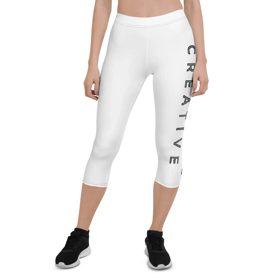 Elevate Your Style with Customizable Capri Leggings product image (1)
