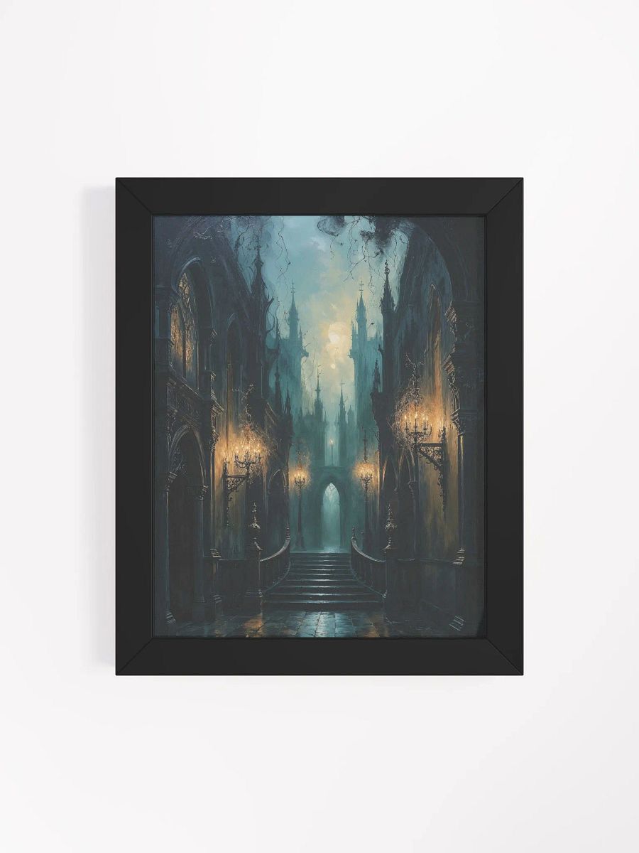 Gothic Archways Framed Print product image (40)