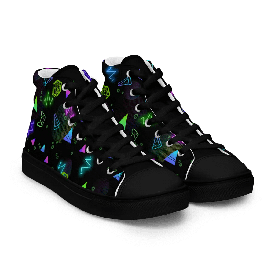 90s Arcade Vibes - Men's High Tops product image (12)