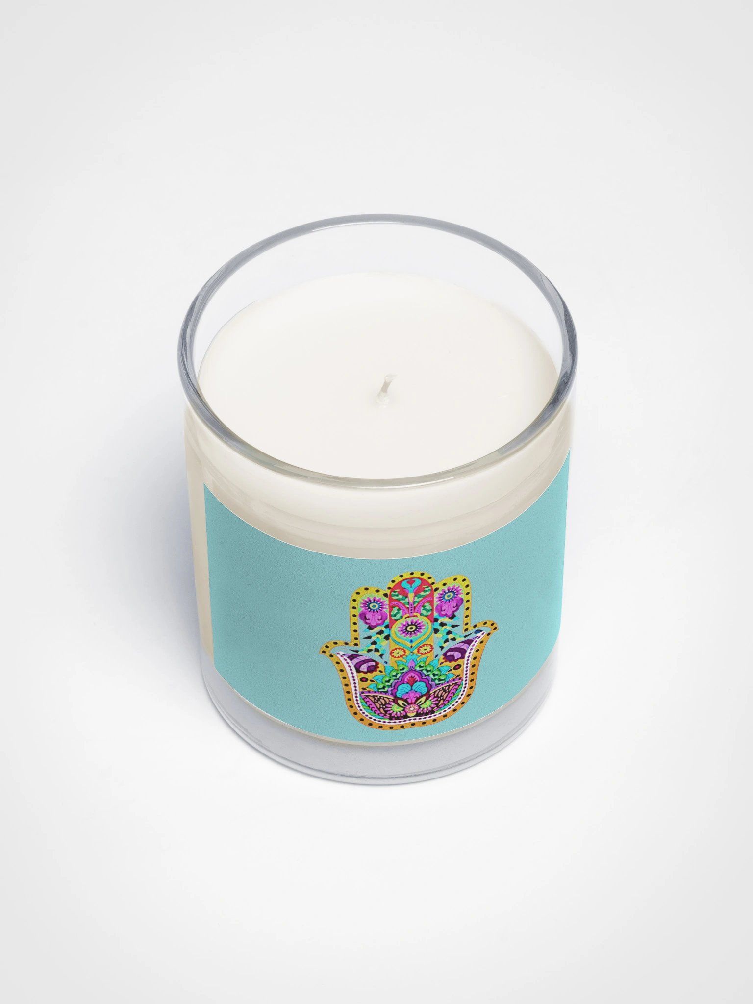 Radiant Hamsa Bloom - Soy Candle product image (4)