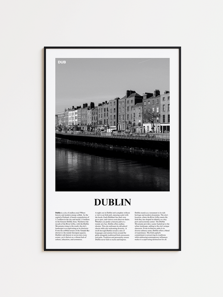Dublin 03 Newspaper Poster product image (1)