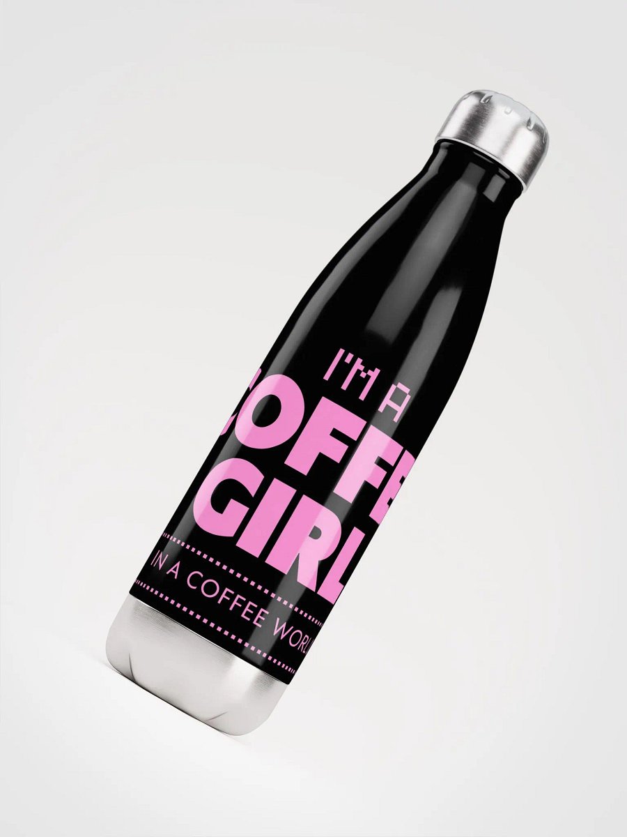 Coffee Girl Stainless Steel Water Bottle product image (1)