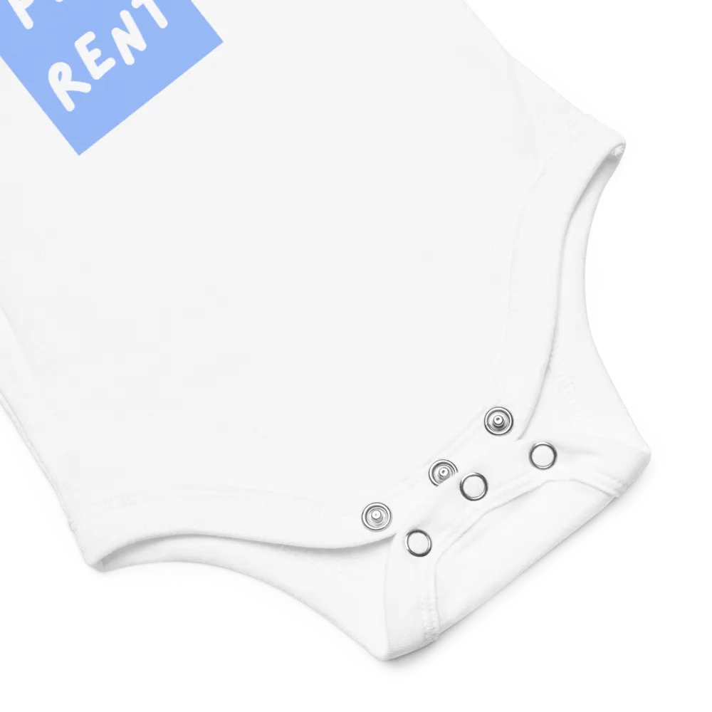 Bro can't even pay rent - baby onesie product image (3)