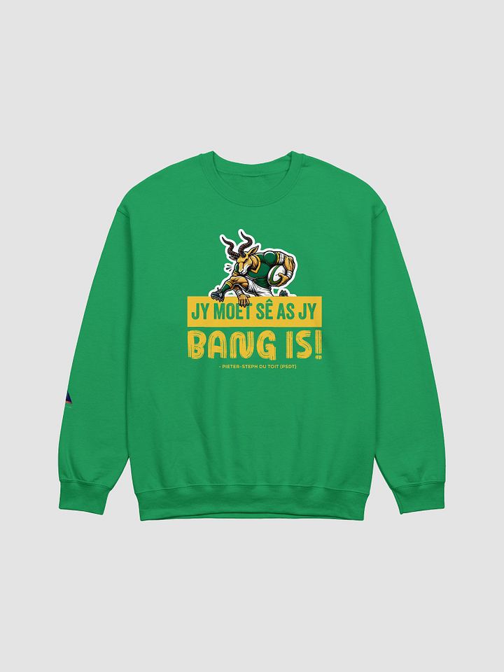 Jy moet sê as jy bang is! Crewneck Sweatshirt product image (9)