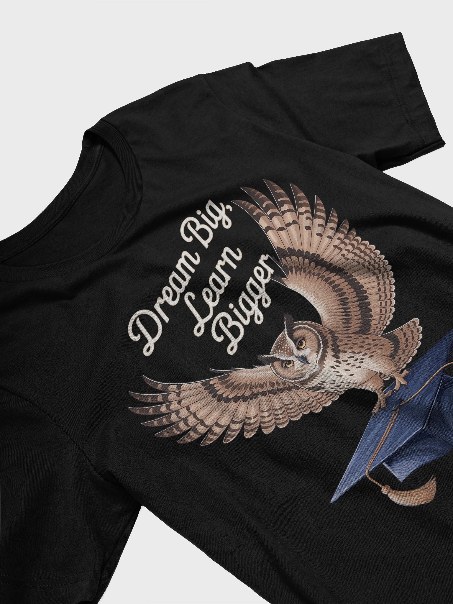 Dream Big Learn Bigger Graduation T-Shirt product image (10)