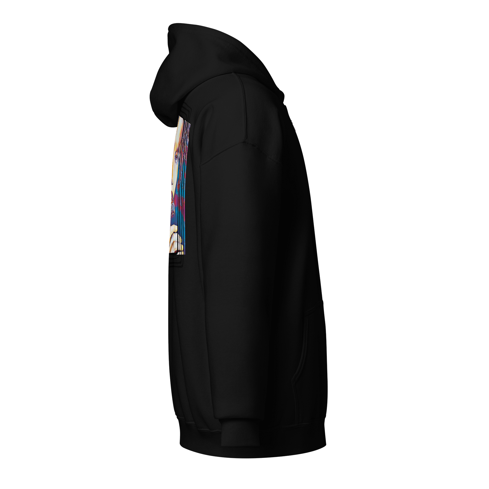 Singer From Kazakhstan Zippered Gildan Unisex Hoodie product image (4)