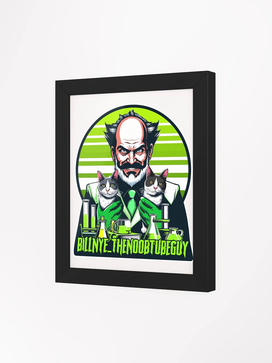 Bill Nye Cat Logo Framed Poster product image (22)