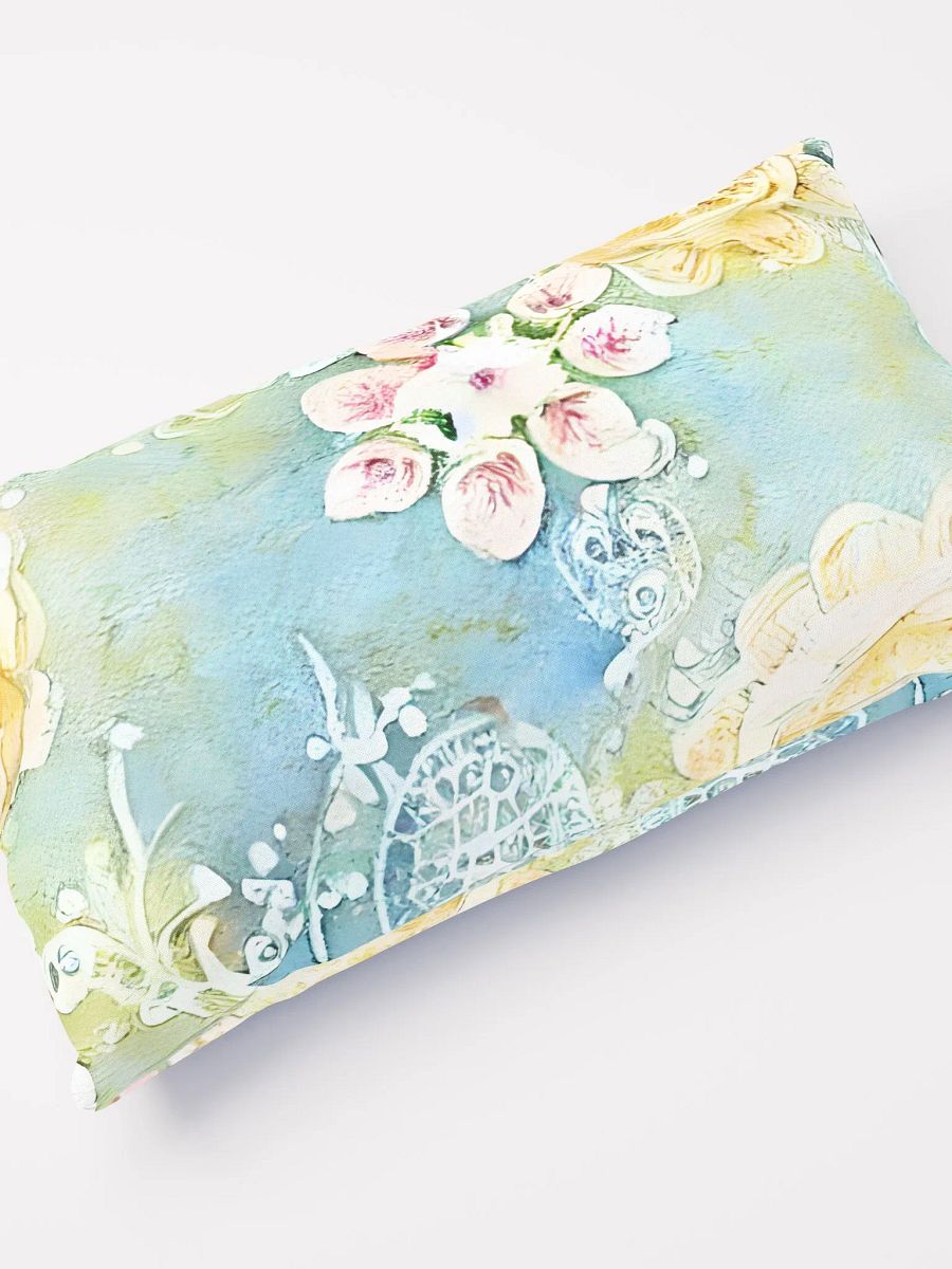 Shabby Chic Floral Patterned Pillow product image (7)