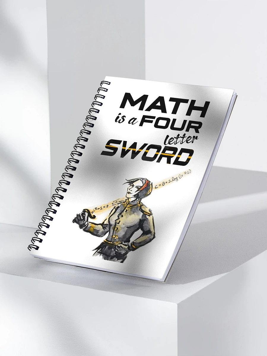 Cheris Math Is a Four Letter Sword notebook product image (3)