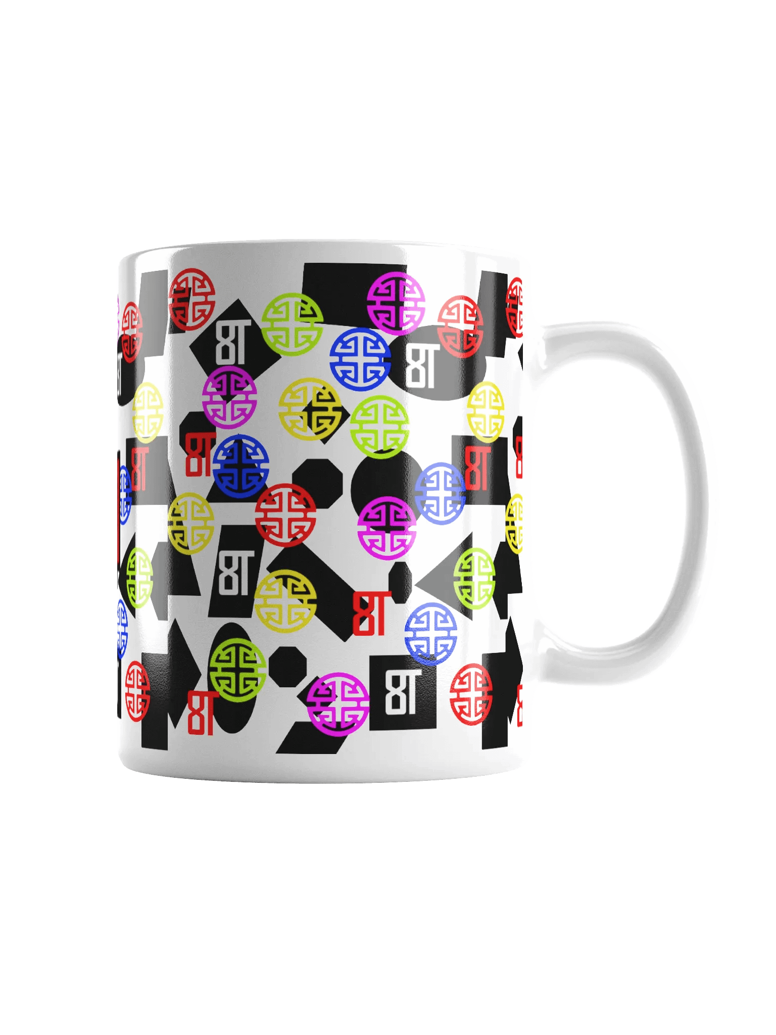 8T Sips Minimal White Glossy Mug product image (1)