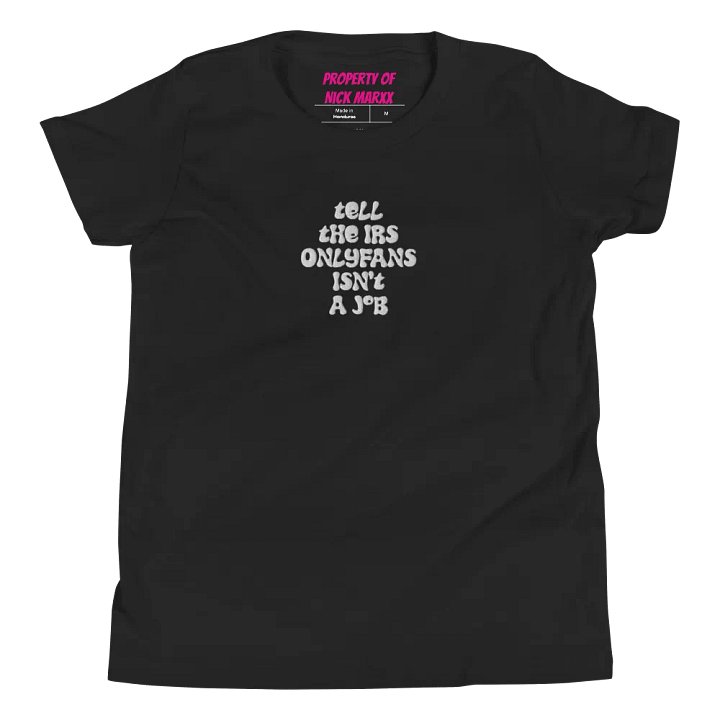 TELL THE IRS Youth Size product image (1)