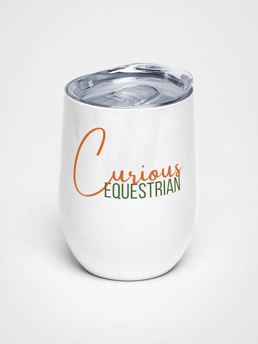 Curious Equestrian Wine Tumbler product image (2)