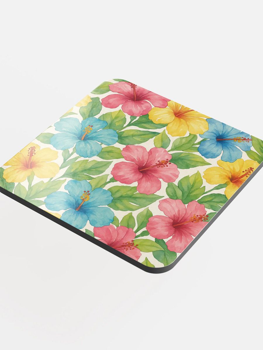 Hawaiian Floral Cork Coaster product image (4)