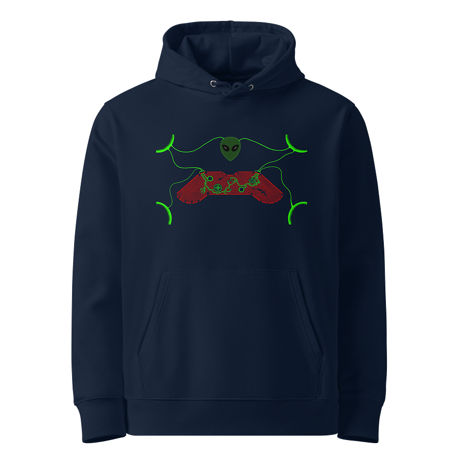 Galactic Gamer Organic Hoodie product image (1)
