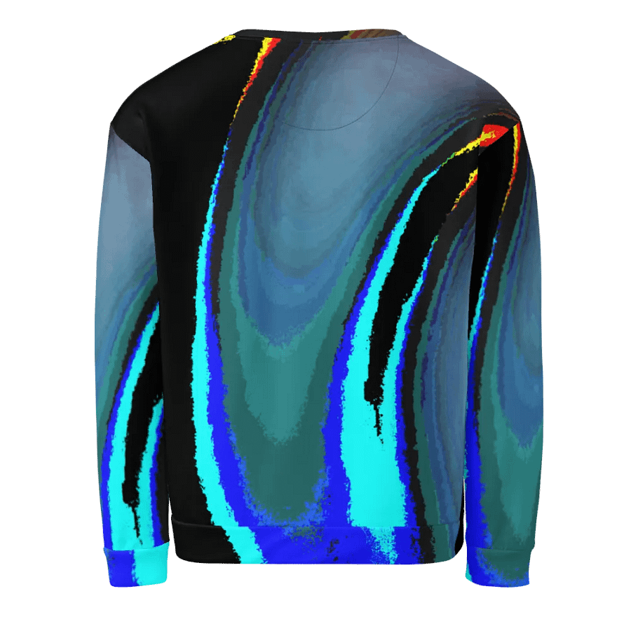 Cool Darker Abstract Swirl Unisex Sweatshirt product image (3)