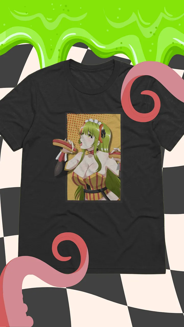 Double-Fisting Hotdogs Triblend Shirt product image (1)
