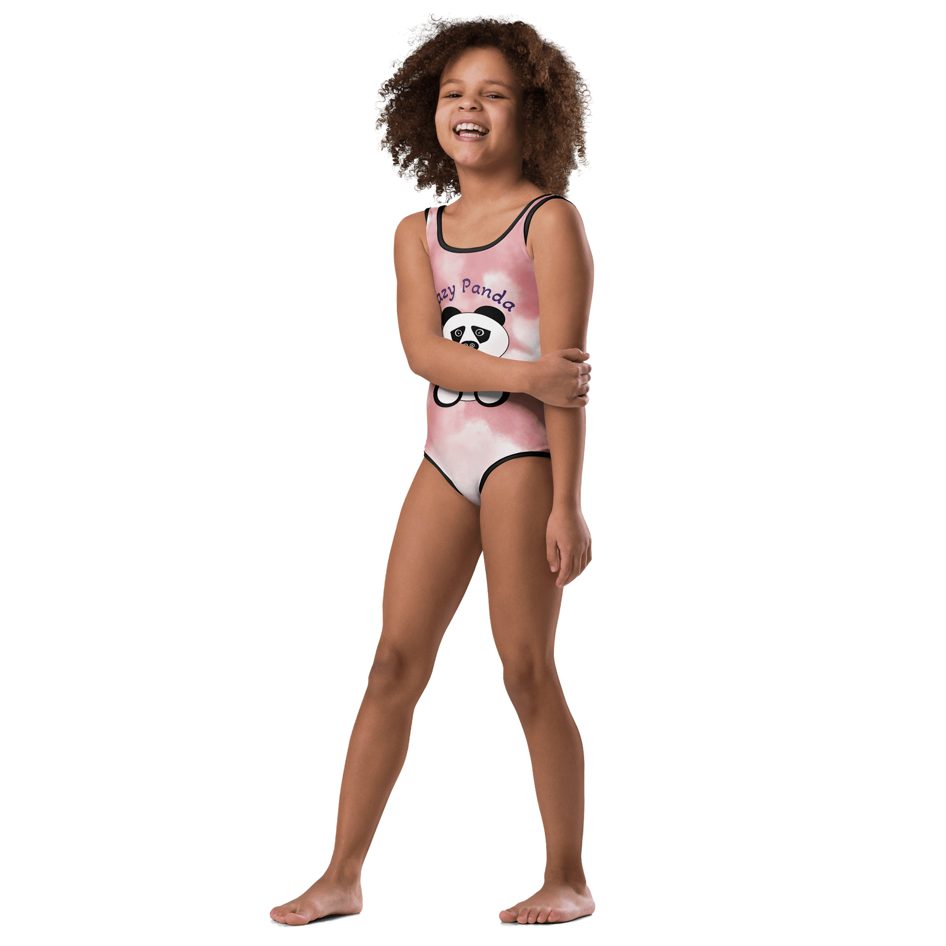 Cozy Clouds Lazy Panda Kids Swimsuit product image (4)