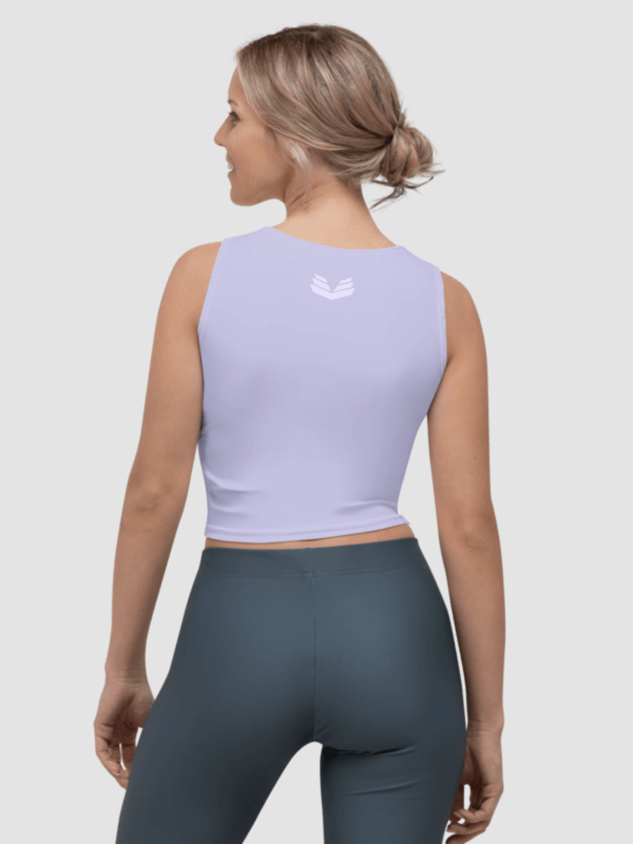 Signature Crop Top Tee - Lilac product image (4)