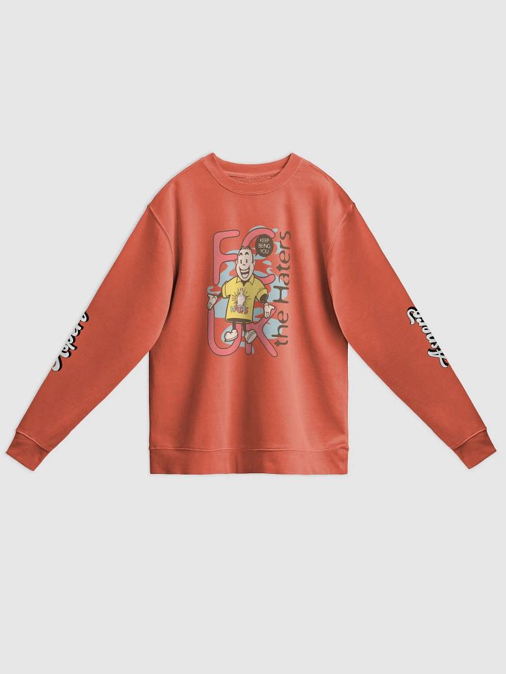 F*ck Aspero Independent Trading Co. Unisex Midweight Pigment Dyed Sweatshirt product image (7)