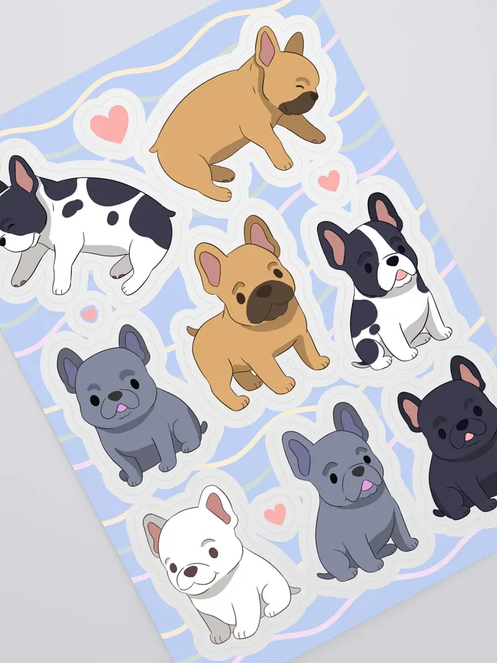 French Bulldog Fun Sticker Collection product image (2)