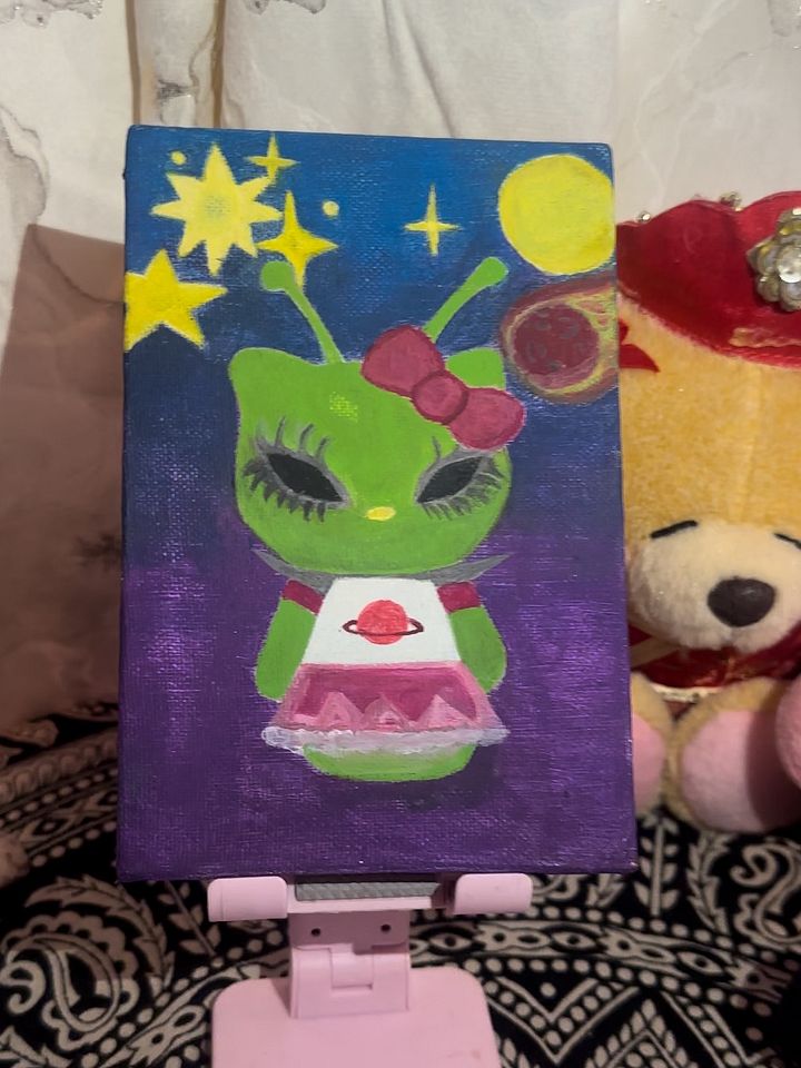 Custom Hello Kitty Art Canvas product image (1)