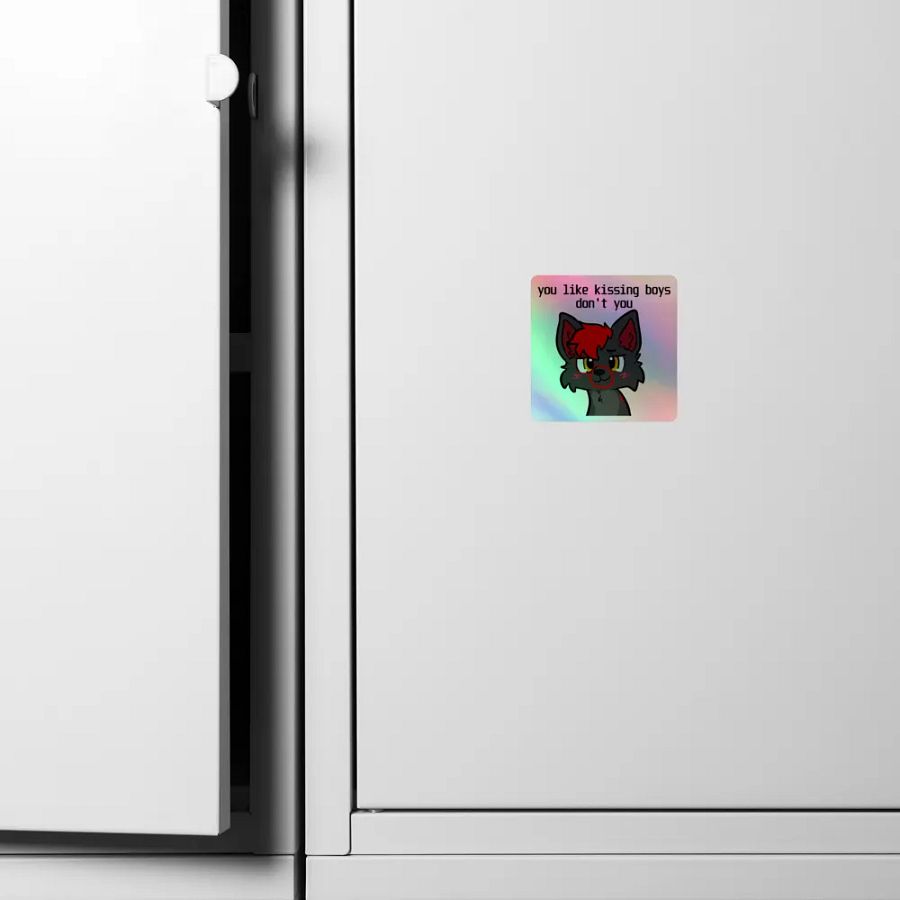 Fury Boykisser Holographic Sticker product image (6)
