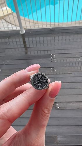 We had a special IAD ring made for the store. Yes, we’re extra. Made by a four people company located in Estonia. Ring any be...