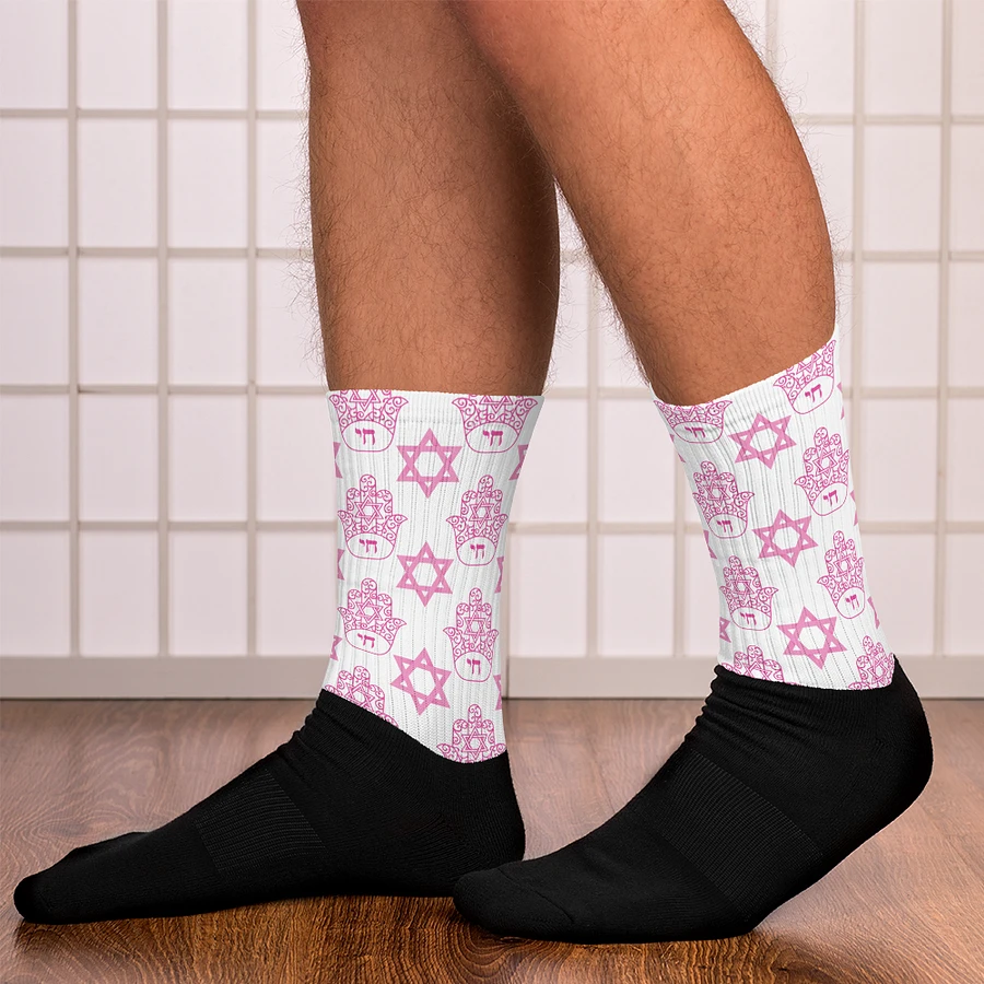 Pink Jewish Socks product image (13)