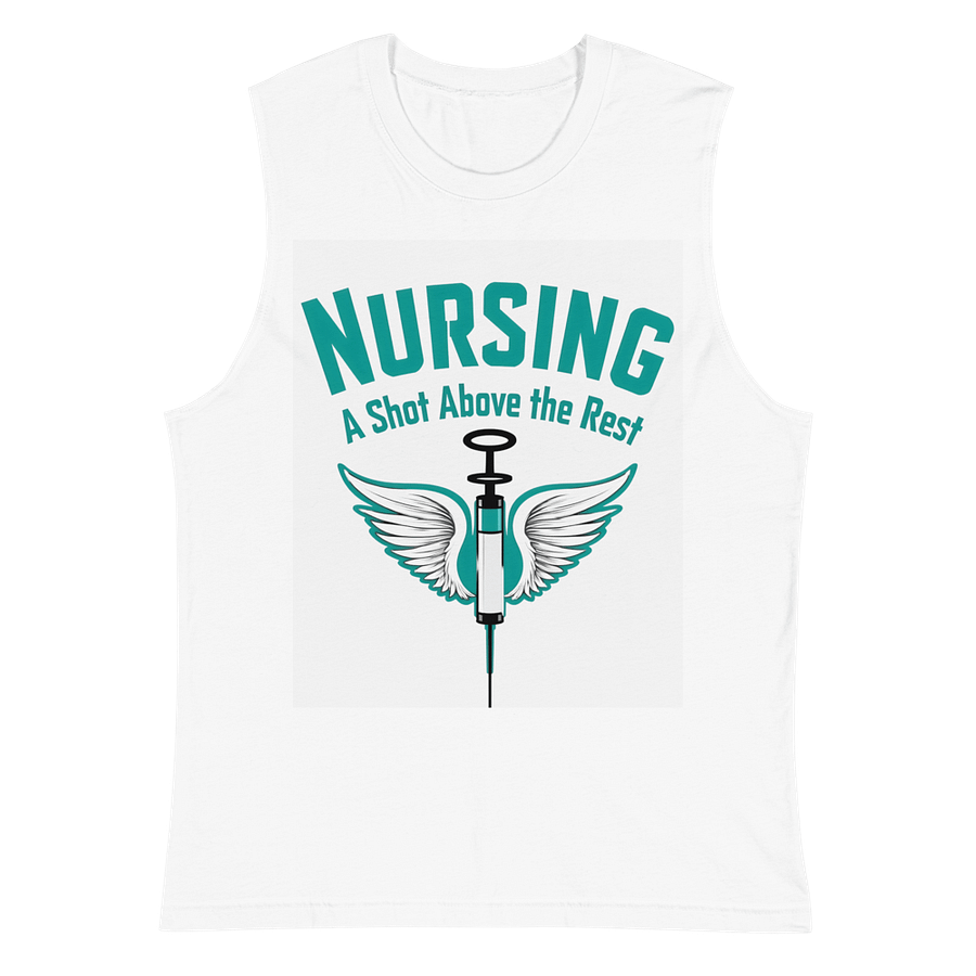 Winged Nursing Muscle Tank product image (6)
