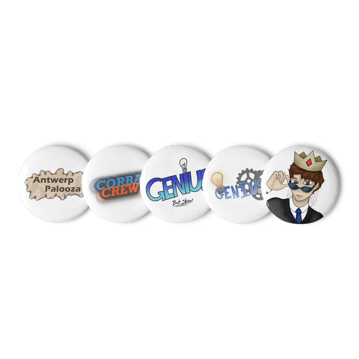 CorbaCrew Pin Button Set product image (1)