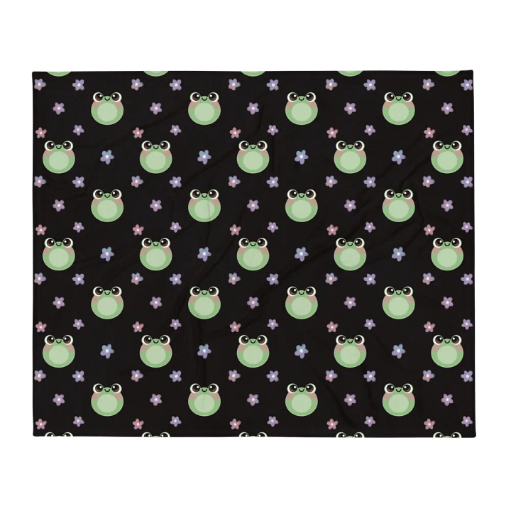 Froggy Throw Blanket product image (2)
