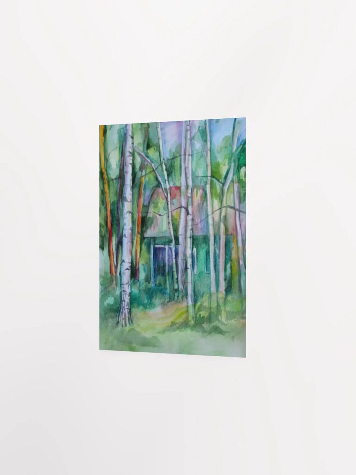 Enchanted Birch Forest Poster - Birch Forest product image (4)