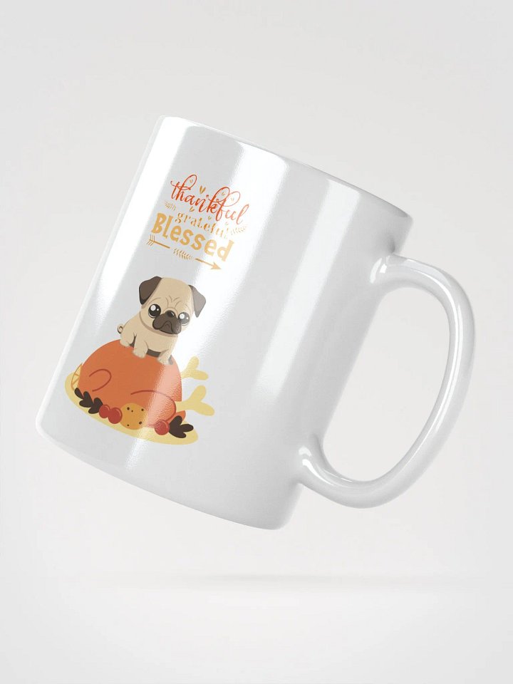 Autumn Pug Thanksgiving Mug product image (2)