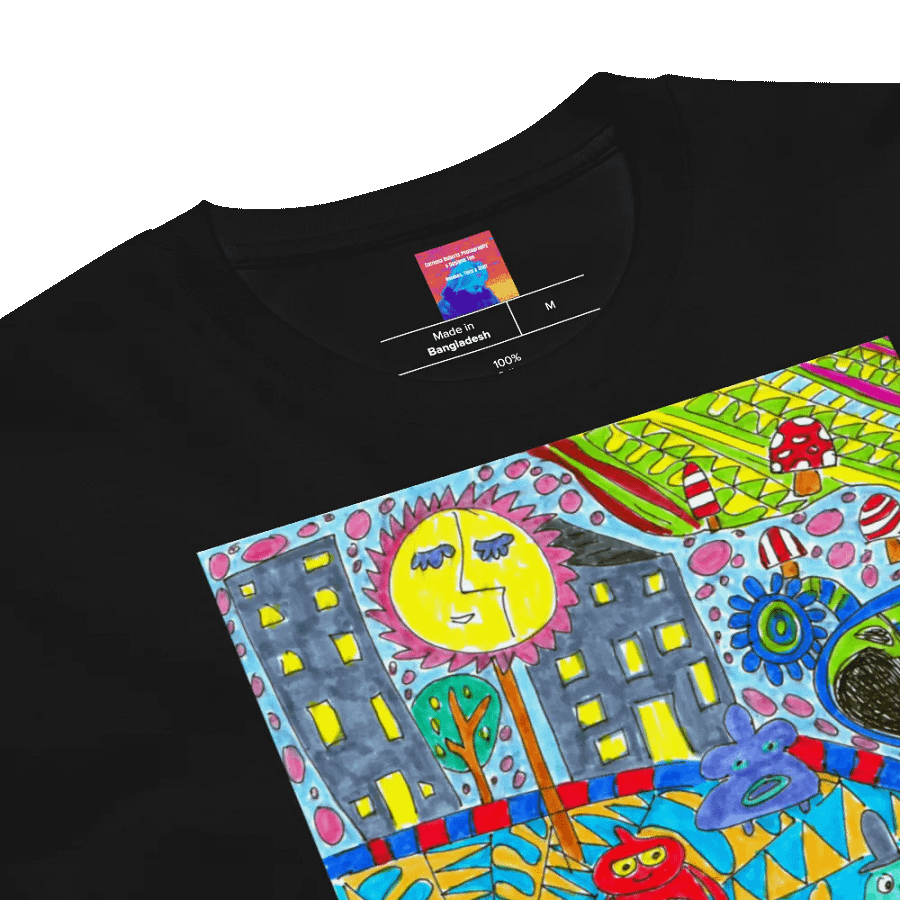 Abstract Doodle Life Unisex T Shirt product image (8)