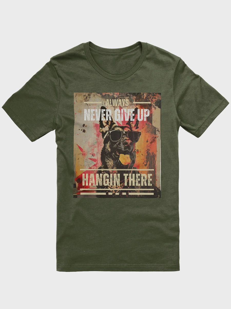 Hangin There German Shepherd Regular Fit T-shirt product image (3)