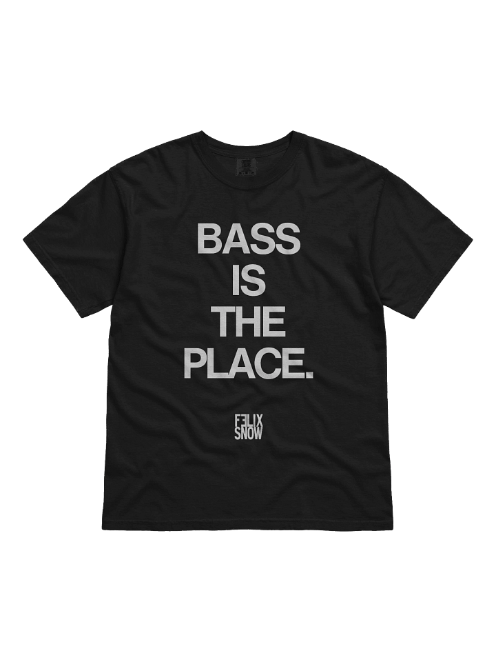 Bass Is the Place - Felix Snow Tee product image (1)