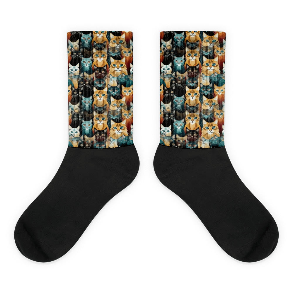 Katz Katz Katz Black Foot Socks product image (1)
