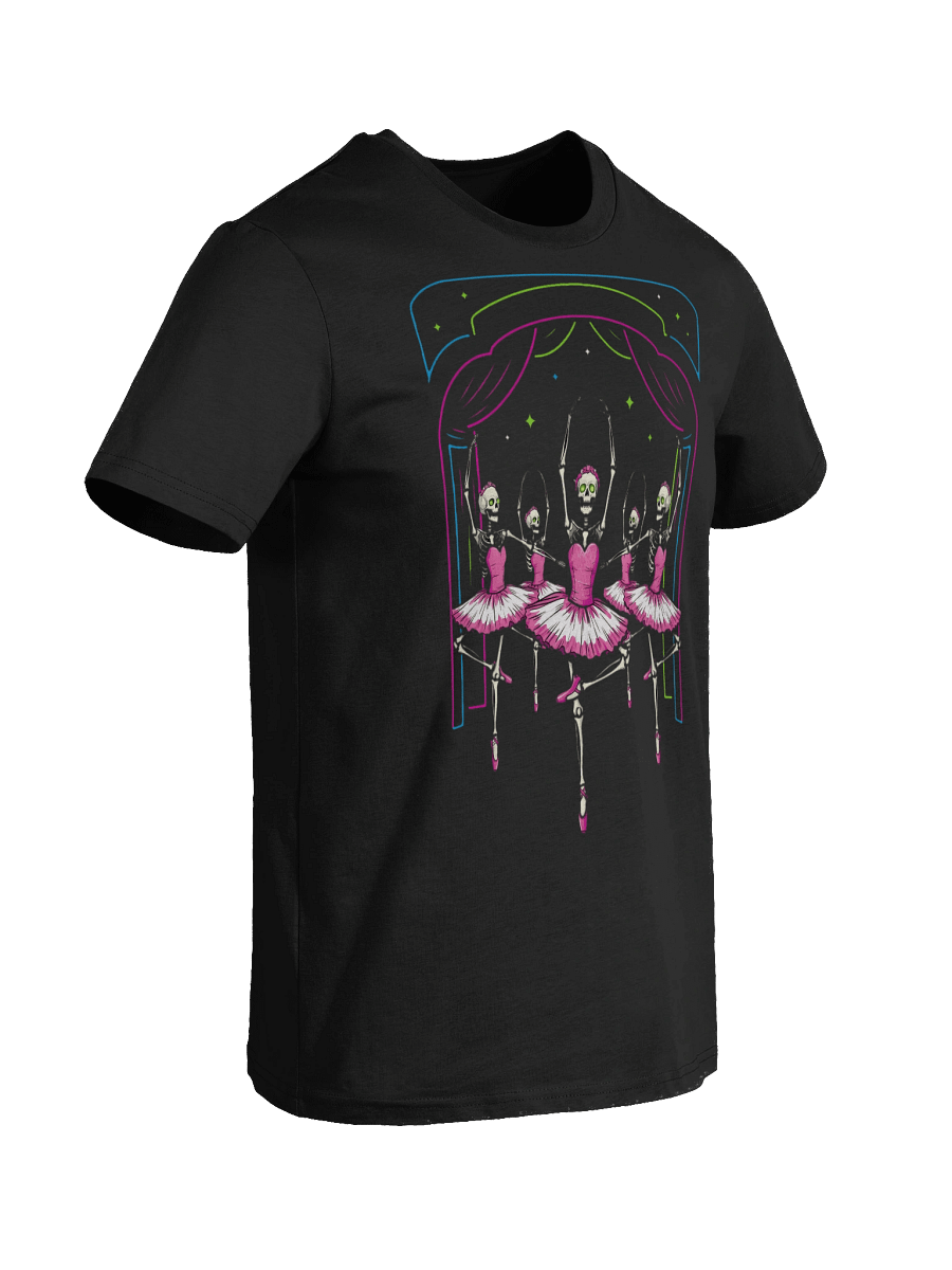 Skeleton & Ballerina Dance Organic Tee product image (4)