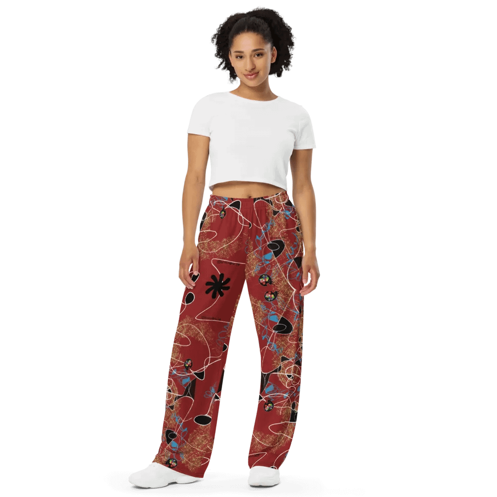 ScribbleWear 'Tomato' Wide Unisex Pants product image (3)