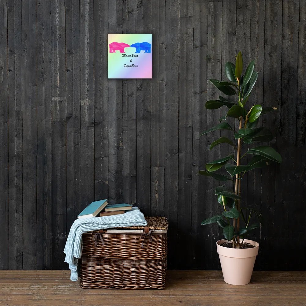 Mama & Papa Bear Canvas product image (6)