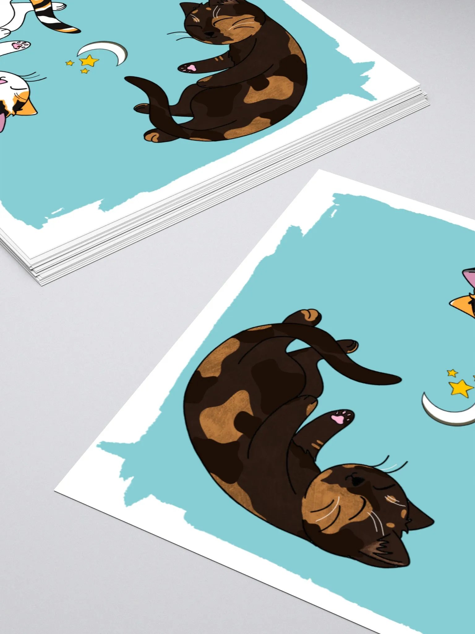 Yin Yang - Weezy and Patches Sticker product image (4)