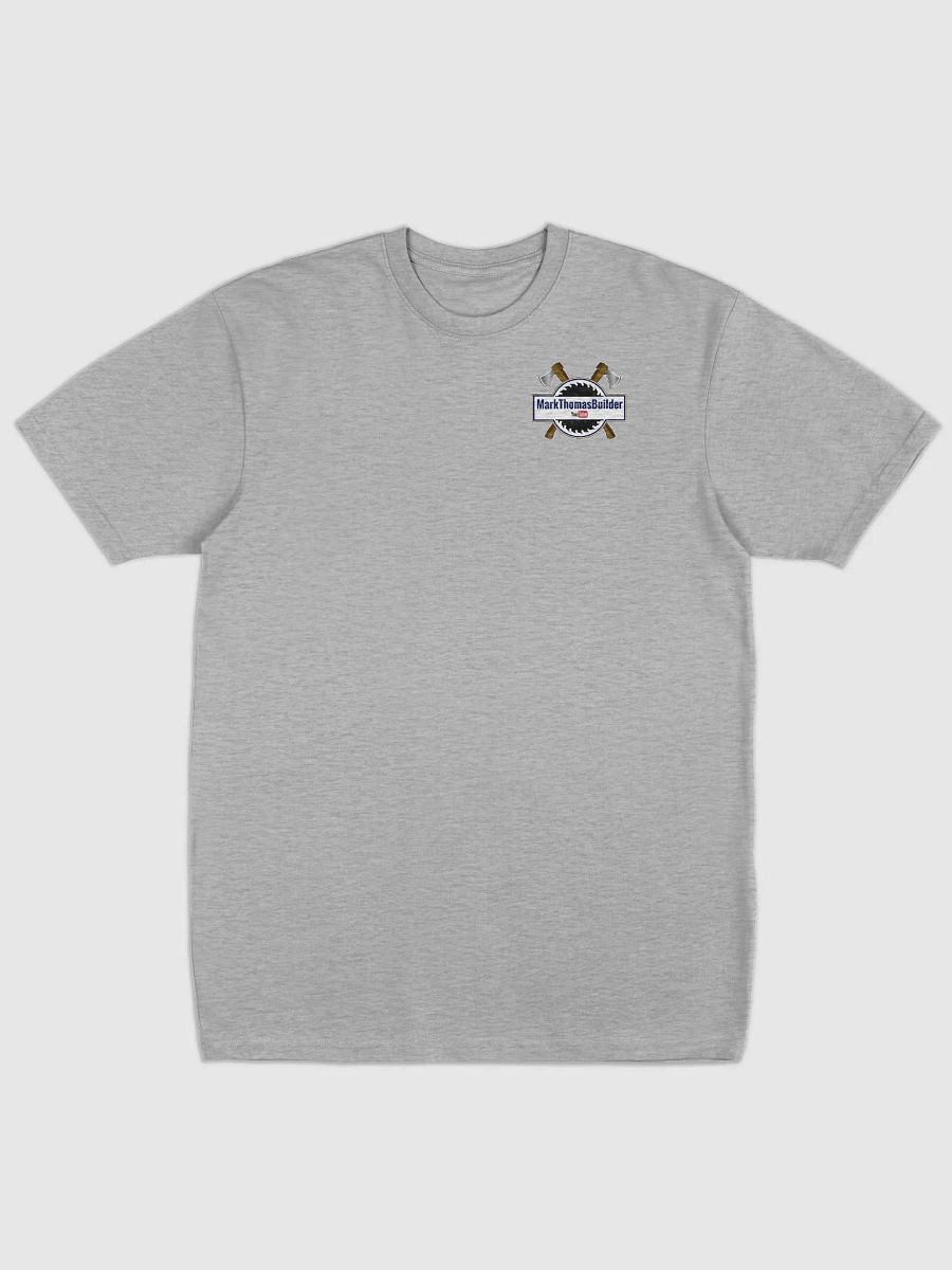 Grey Shirt- Logos on front & back product image (1)