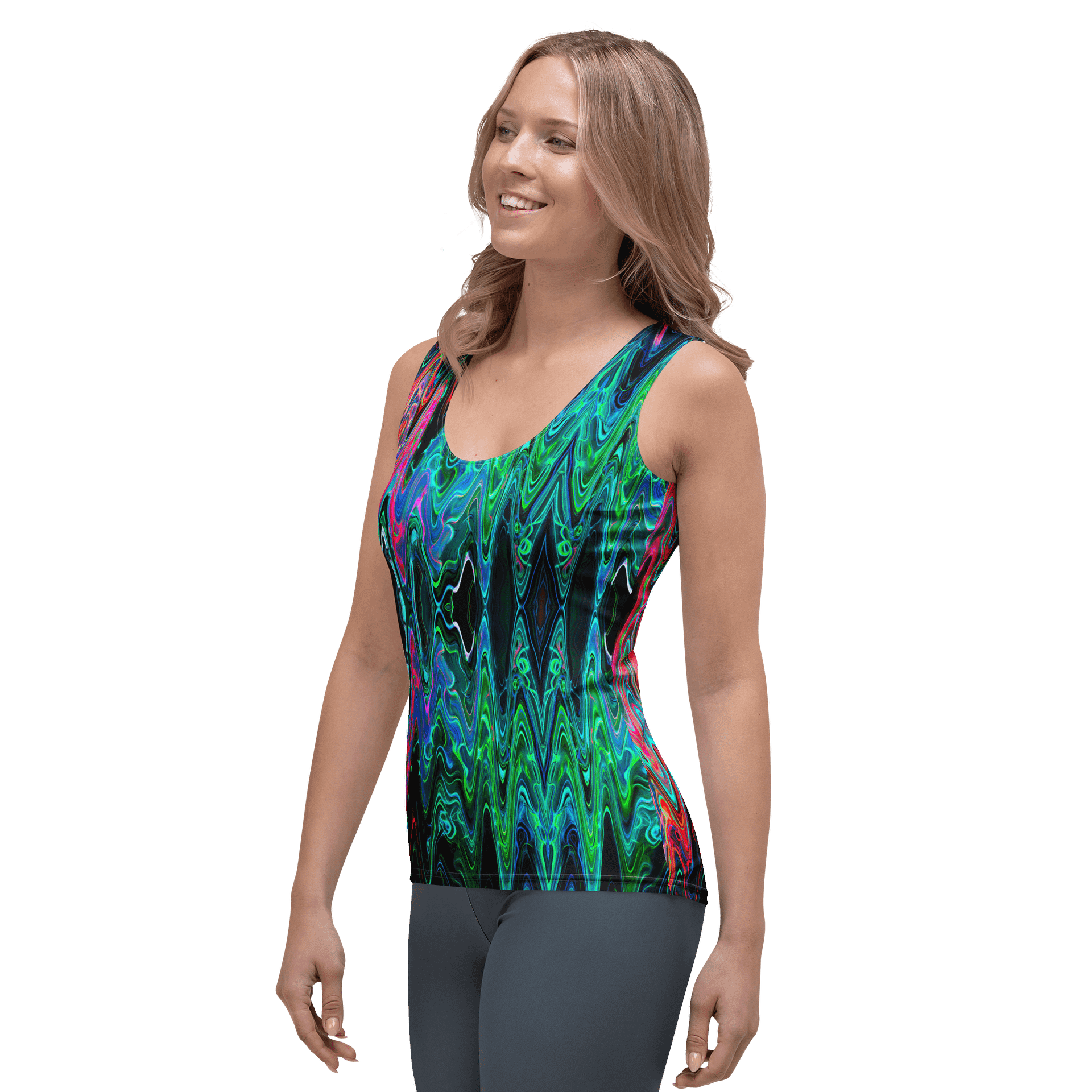 Radiant Resonance Fracture Women's Tank Top product image (3)