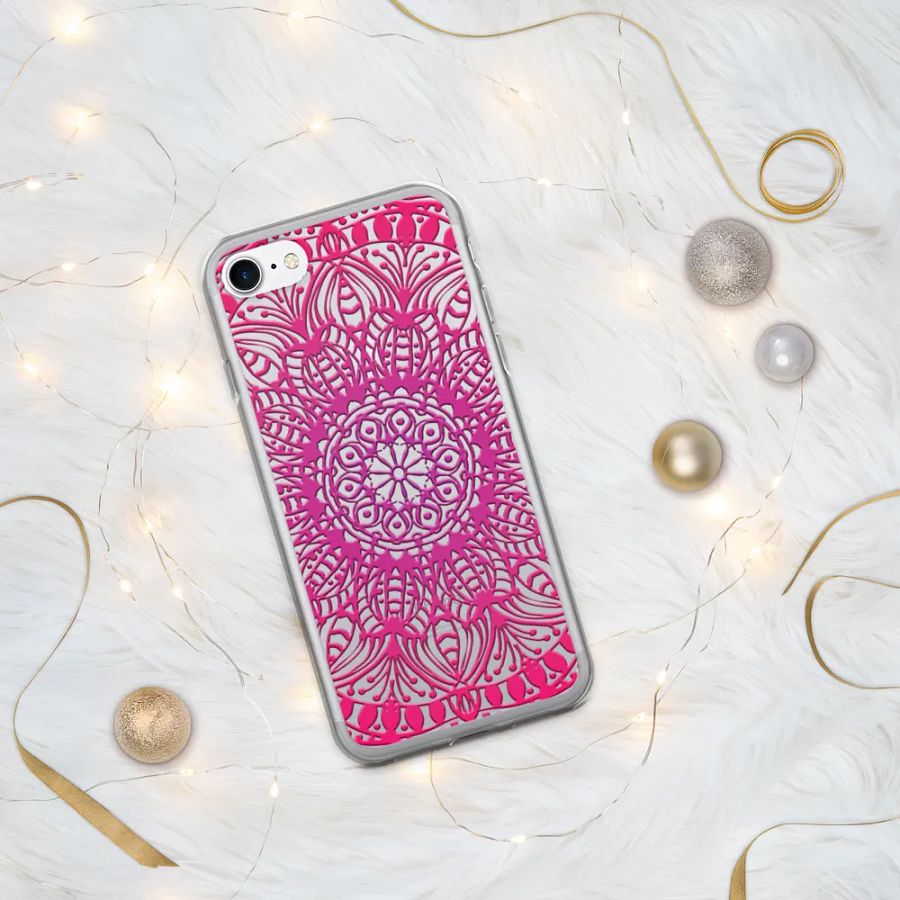 Pink mandala phone case product image (3)