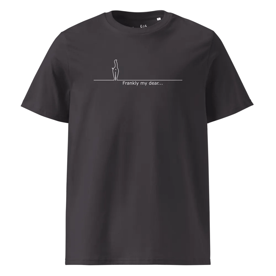 Cats Don't Give a Damn - Organic Cotton - Unisex T-Shirt - Dark Palette product image (1)