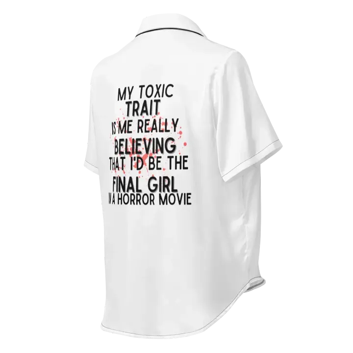 'Final Girl Energy,' Women's Pajama Top product image (2)