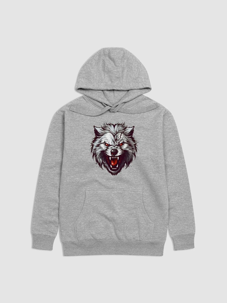 "Rabid Wolf Mascot" Cotton Heritage Unisex Premium Hoodie product image (6)