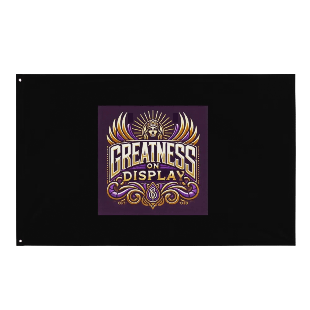 Greatness On Display Flag product image (1)