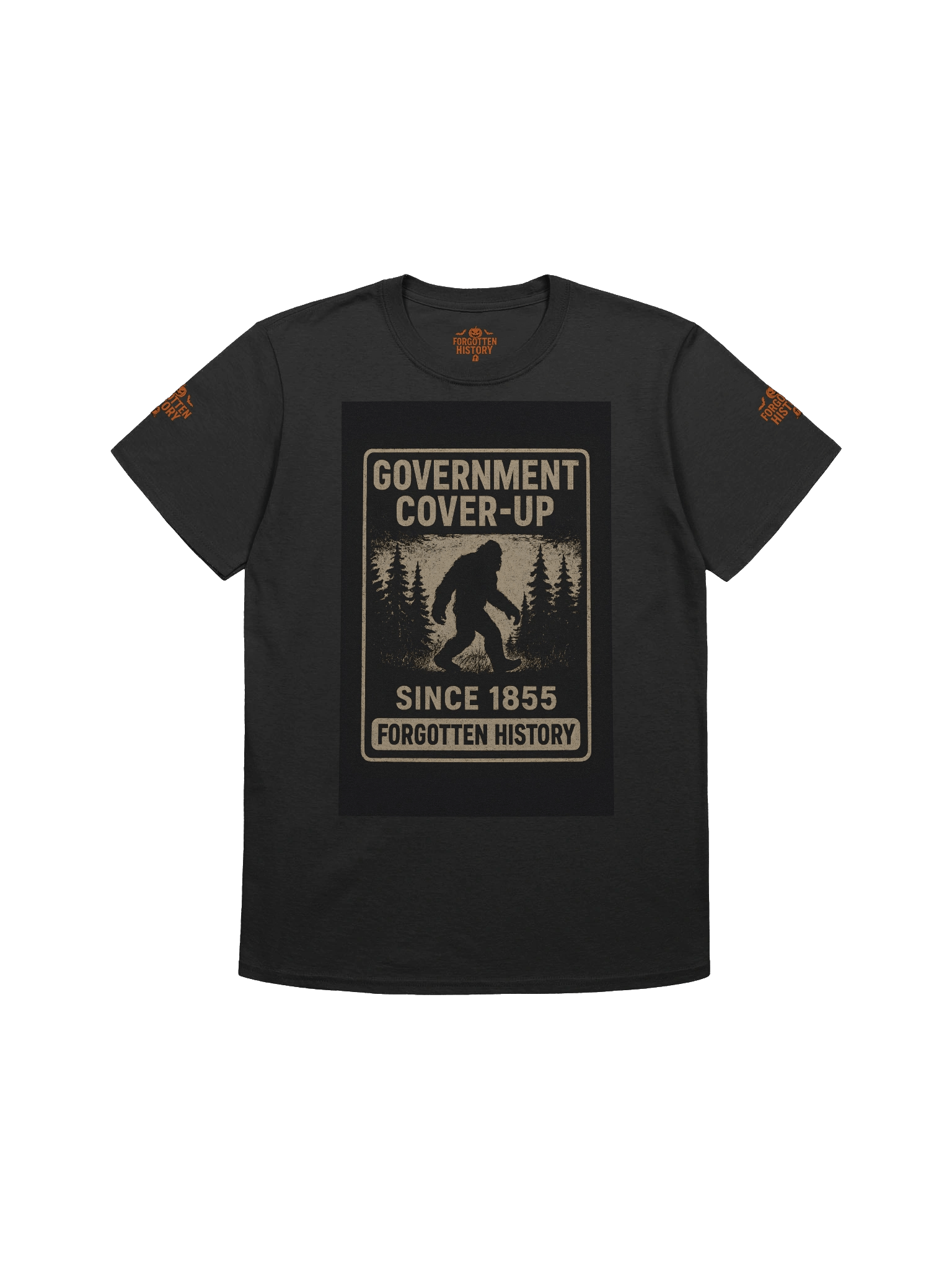 Bigfoot’s Haunted Forest – Halloween T-Shirt product image (1)