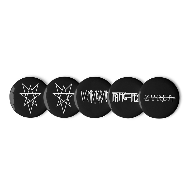 VAMPAGRAM PIN BADGES product image (1)